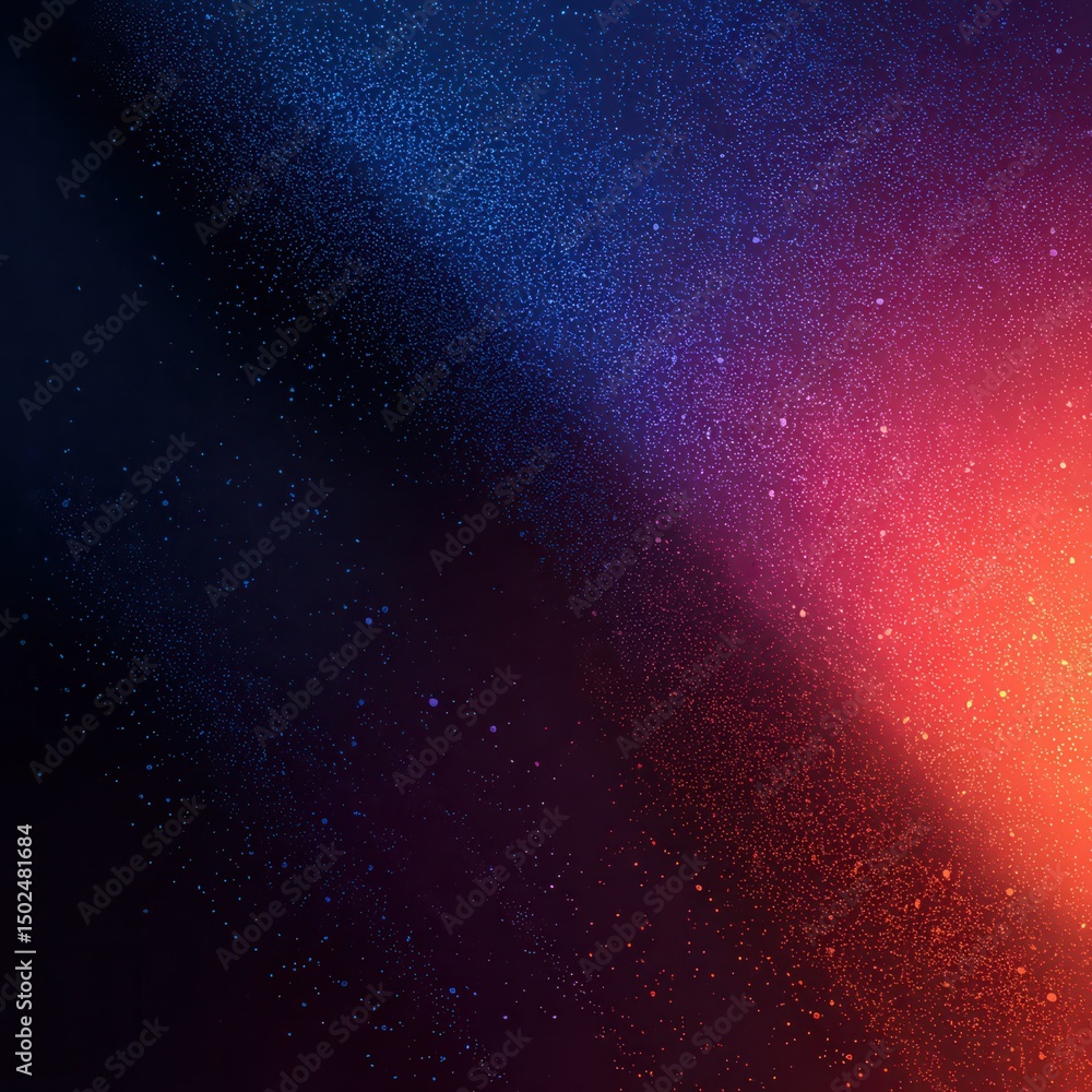Poster abstract dark glowing blue red gold smooth grainy gradient texture background web poster and web ban