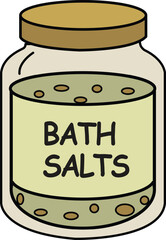 Bath Salts Jar