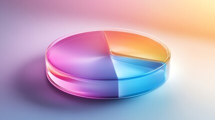 pie chart on white background