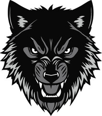 wolf head mascot