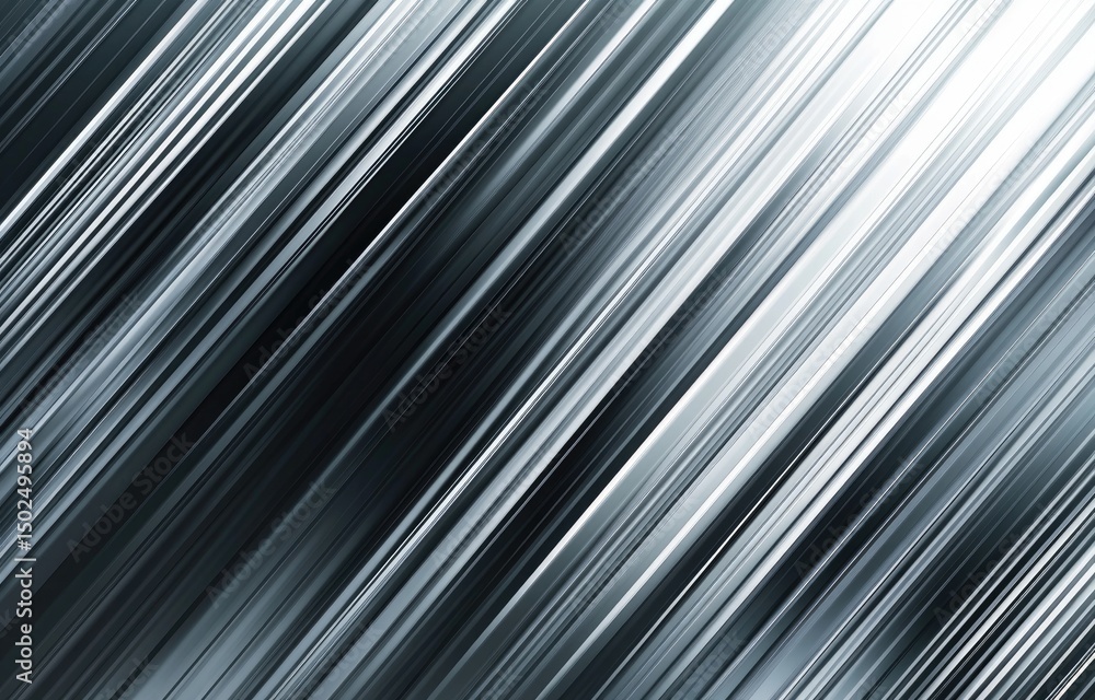 Poster diagonal, streaked, gray-white, abstract background. parallel lines create a dynamic visual effect, 