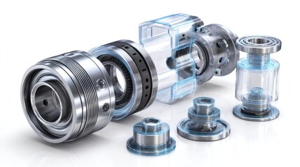 Precision engineered mechanical components for industrial applications