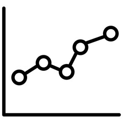 Line Chart Icon