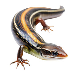 Obraz premium Five-lined Skink: Reptile Image