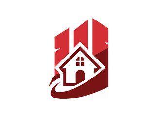 Home & House Construction Logo SVG – Professional, Scalable Icon Design for Builders, Contractors, Real Estate, Renovation, and Property Services
