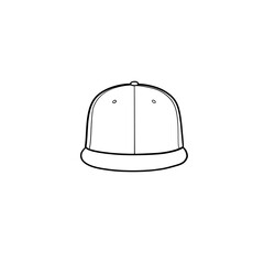 baseball cap vector illustration