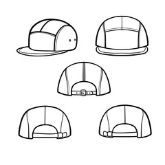 set of hats