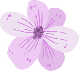 Lavender Illustration, Botanical Clipart, Nature-Inspired Floral Art