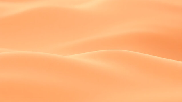 Abstract Desert Dunes: An elegant abstract composition features the sweeping curves and warm hues of a desert landscape, with undulating sand dunes bathed in soft light.