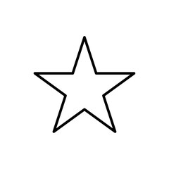 Star vector isolated icon. Stars vector icons. Stars vector, Star isolated on white background. Vector Star