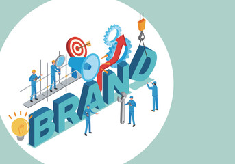 ブランディングのイメージイラスト