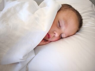  Little boy sleeping