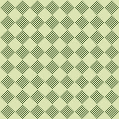 Minimal Geometric Seamless Pattern in Avocado Green Tones