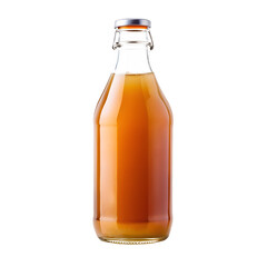 Glass Kombucha Bottle   isolated on transparent background