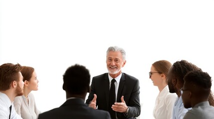 Fototapeta premium Business Meeting with Diverse Team