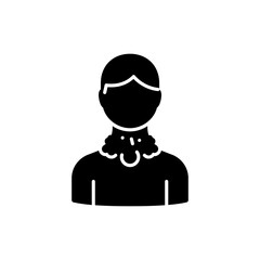 Goiter Enlarged Neck Thyroid Condition Medical Image