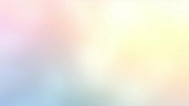 Pastel dreamscape of light blending colors
