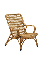 Rattan chair, light brown