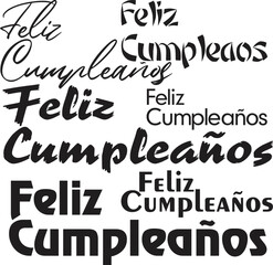 Happy Birthday! Spanish Calligraphy Designs for Celebrations