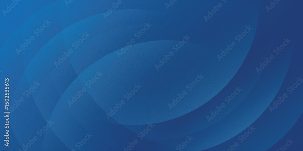 Wall mural abstract blue color background. dynamic shapes composition. vector illustration