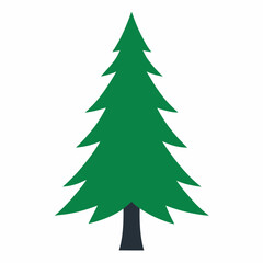 Fototapeta premium Pine-tree-icon 