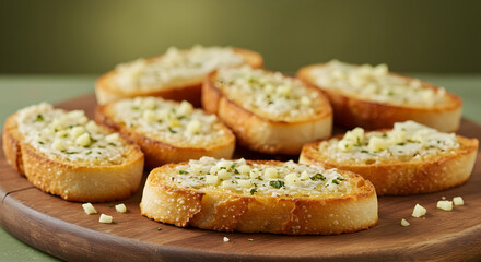 homemade bread toast on a plate