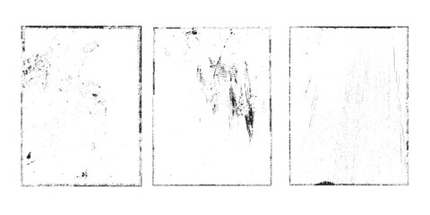 Grunge Urban Backgrounds set.Texture Vector.Dust Overlay Distress Grain ,Simply Place illustration over any Object to Create grungy Effect .abstract,splattered , dirty, texture for your design. 