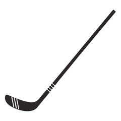 hockey stick and puck