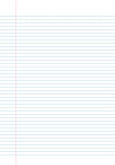 Fototapeta premium Notebook paper background. Lined notebook paper