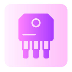 electrical component gradient icon