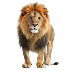 Obraz premium Majestic Male Lion: Wild King Image