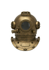 Antique diving helmet