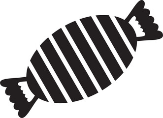 candy vector design mono color