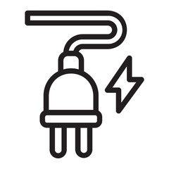 plug line icon