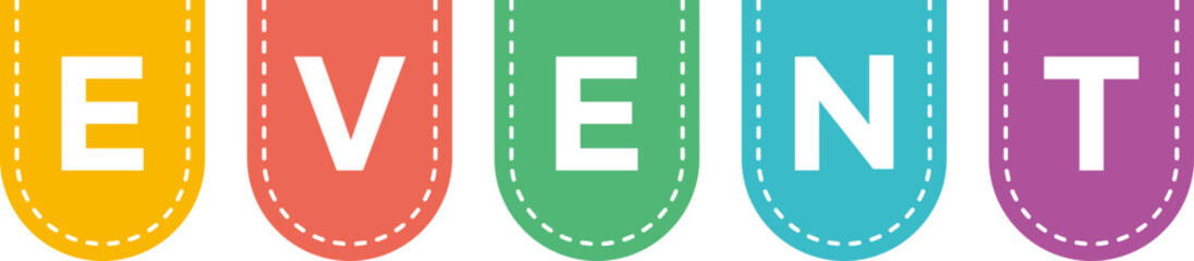 Fototapeta premium 이벤트 가랜드