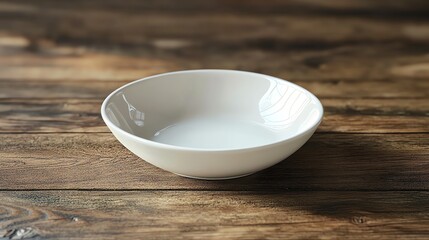 White ceramic plate