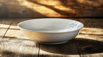 White ceramic plate