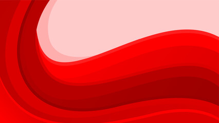 Abstract red wave background vector for modern graphic design