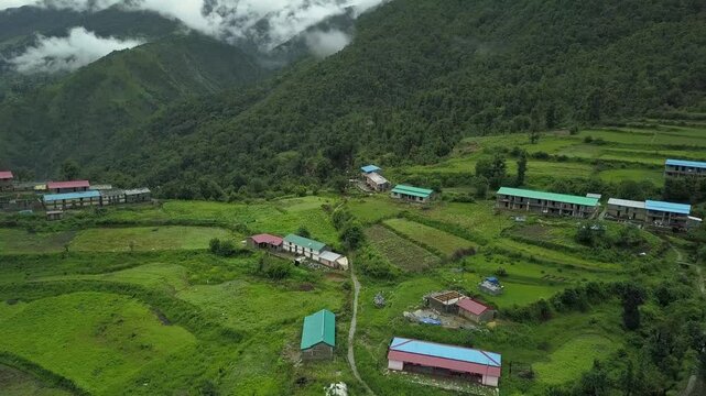 Didna Village, located in Uttarakhand, India, serves as a basecamp for several treks, including Brahmatal, Ronti Saddle, Ali Bedni Bugyal, and the Roopkund trek.