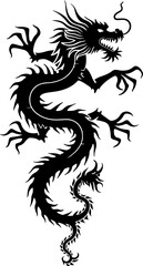 Traditional Chinese Dragon Vector design