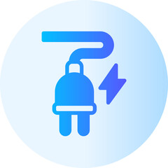 plug gradient icon