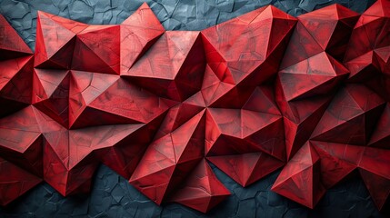 red abstract background