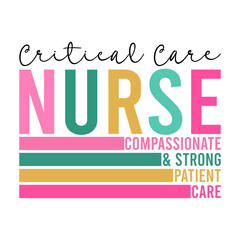 Nurse SVG PNG Shirt Design