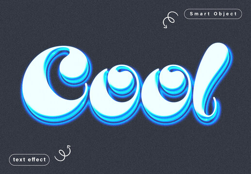 Vibrant Editable Text Effect Template for Bold Typography Designs