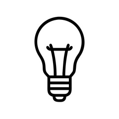 Icon of a Light Bulb	
