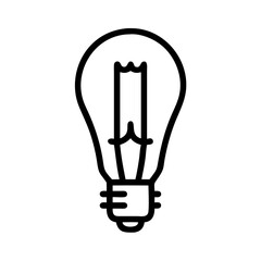 Icon of a Light Bulb	
