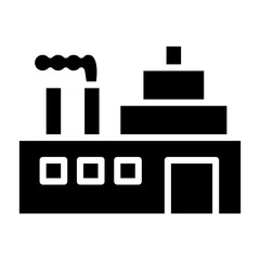 Manufacturing Glyph Icon