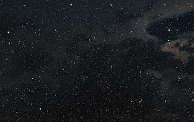 Space star shape sky night background, black starry cosmos abstract pattern dark blue science, textile cosmic galaxy astronomy decoration fantasy wallpaper landscape.