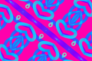 Obraz premium Seamless batik ethnic dayak line art pattern of indonesian culture traditional 