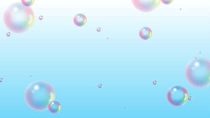 the bubbles background